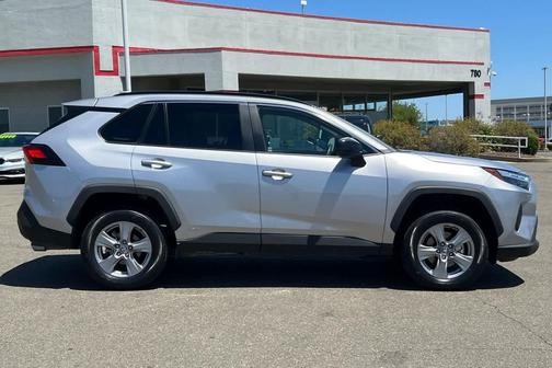 Silver Sky Metallic 2024 Toyota RAV4 Hybrid LE