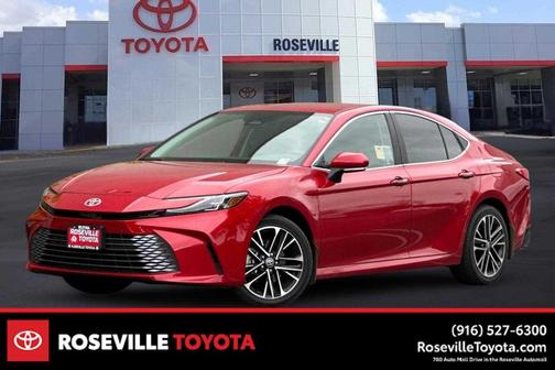 Supersonic Red 2025 Toyota Camry XLE