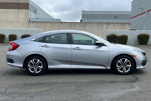 Lunar Silver Metallic 2016 Honda Civic LX