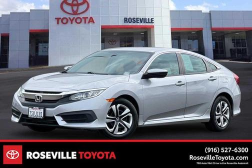 Lunar Silver Metallic 2016 Honda Civic LX