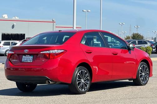 Barcelona Red Metallic 2014 Toyota Corolla S Premium