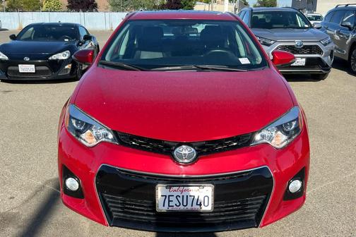 Barcelona Red Metallic 2014 Toyota Corolla S Premium