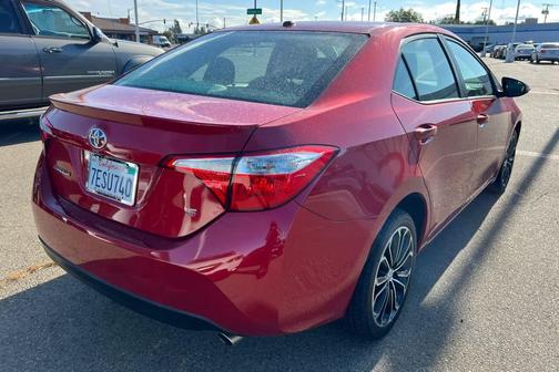 Barcelona Red Metallic 2014 Toyota Corolla S Premium