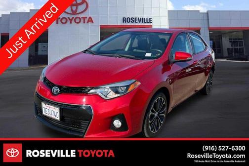 Barcelona Red Metallic 2014 Toyota Corolla S Premium
