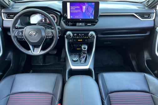 Wind Chill Pearl/Midnight Black Metallic 2024 Toyota RAV4 Prime XSE