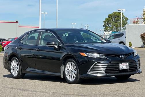 Midnight Black Metallic 2024 Toyota Camry LE