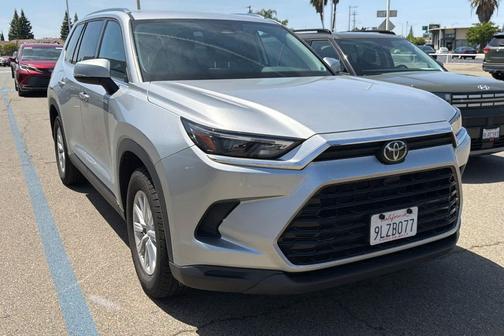Celestial Silver Metallic 2024 Toyota Grand Highlander XLE