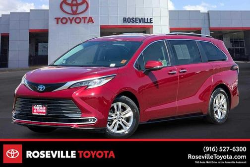 Ruby Flare Pearl 2024 Toyota Sienna Limited