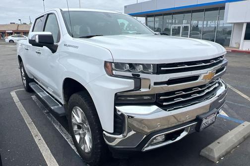 Summit White 2019 Chevrolet Silverado 1500 LTZ