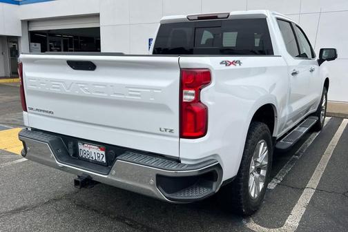 Summit White 2019 Chevrolet Silverado 1500 LTZ