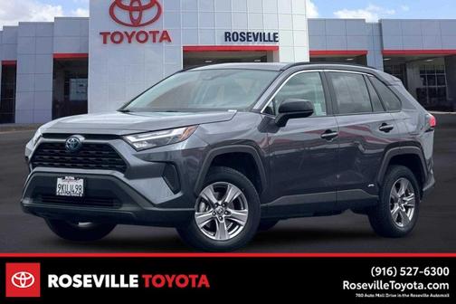 Magnetic Gray Metallic 2024 Toyota RAV4 Hybrid LE