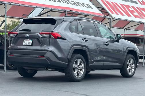 Magnetic Gray Metallic 2024 Toyota RAV4 Hybrid LE