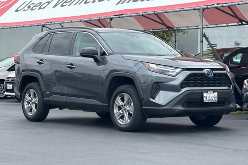 Magnetic Gray Metallic 2024 Toyota RAV4 Hybrid LE
