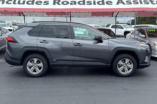 Magnetic Gray Metallic 2024 Toyota RAV4 Hybrid LE