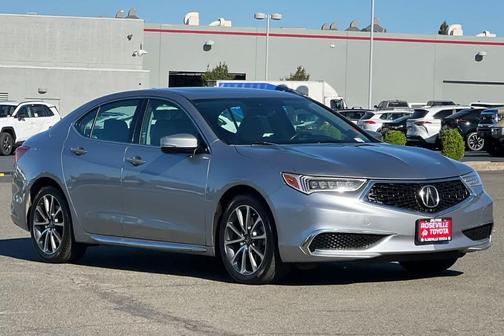 Lunar Silver Metallic 2018 Acura TLX Technology