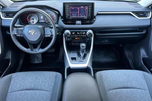 White 2022 Toyota RAV4 XLE