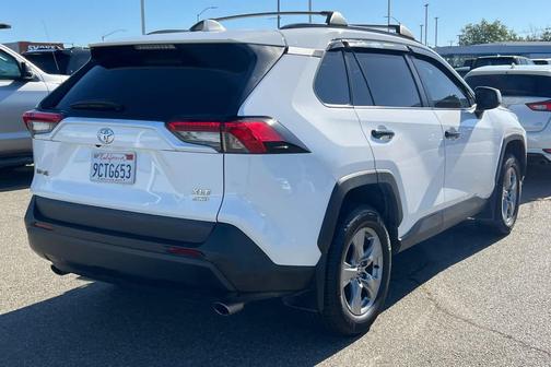 White 2022 Toyota RAV4 XLE