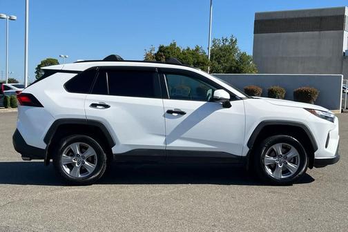 White 2022 Toyota RAV4 XLE