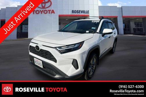 White 2022 Toyota RAV4 XLE