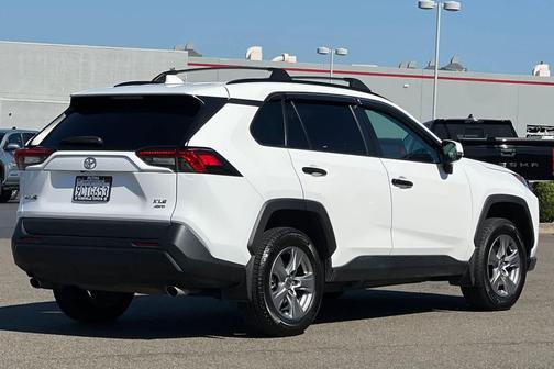 White 2022 Toyota RAV4 XLE