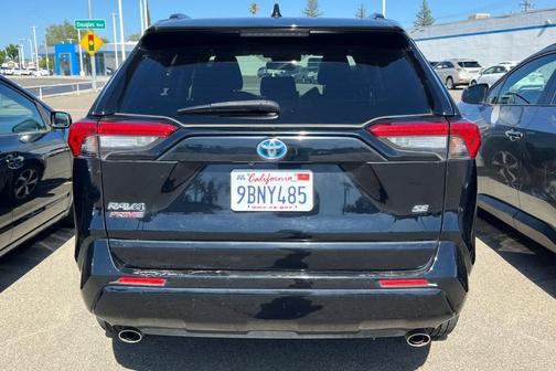 Midnight Black Metallic 2021 Toyota RAV4 Prime SE