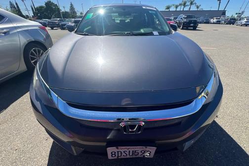 Modern Steel Metallic 2017 Honda Civic LX