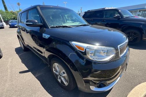 Shadow Black 2017 Kia Soul EV Base
