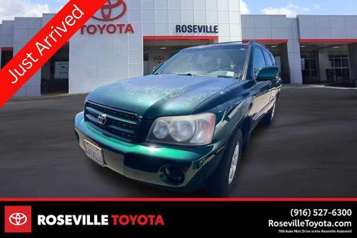 Electric Green Mica 2001 Toyota Highlander Base