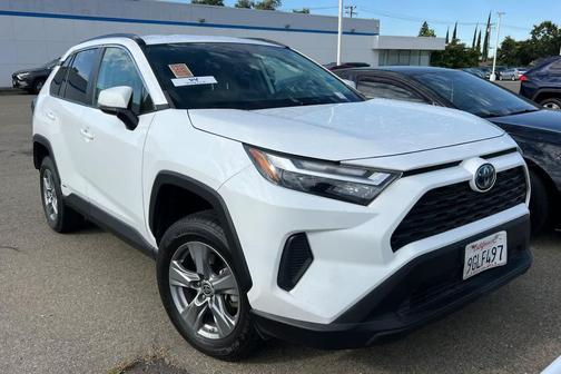 Ice Cap 2023 Toyota RAV4 Hybrid LE