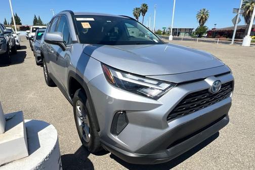 Silver Sky Metallic 2022 Toyota RAV4 Hybrid XLE