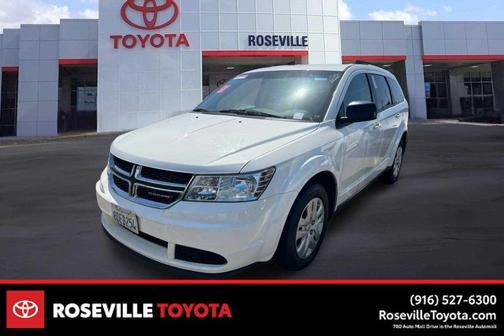 Vice White 2018 Dodge Journey SE