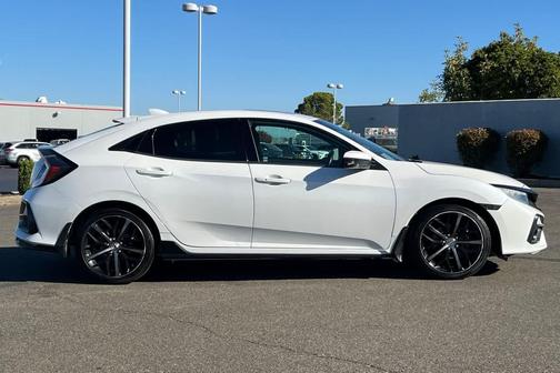 Platinum White Pearl 2020 Honda Civic Sport Touring