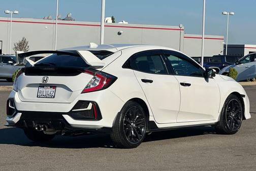 Platinum White Pearl 2020 Honda Civic Sport Touring