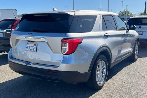 Iconic Silver Metallic 2020 Ford Explorer Base