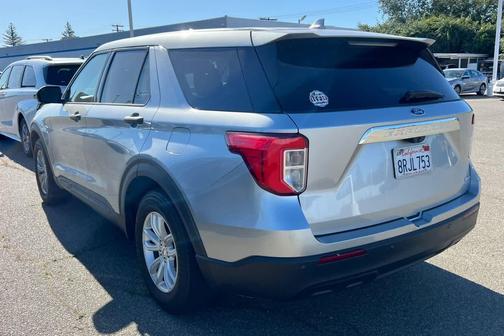Iconic Silver Metallic 2020 Ford Explorer Base