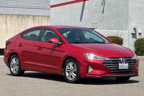 Scarlet Red Pearl 2020 Hyundai ELANTRA SEL