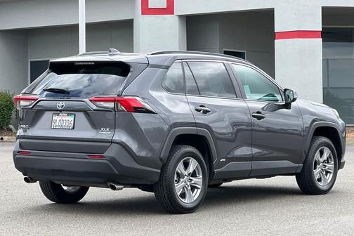 Magnetic Gray Metallic 2024 Toyota RAV4 Hybrid XLE