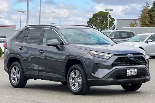 Magnetic Gray Metallic 2024 Toyota RAV4 Hybrid XLE