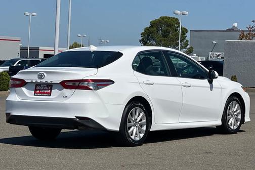 Super White 2020 Toyota Camry LE