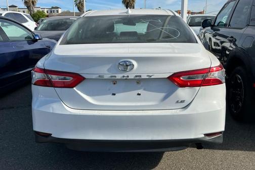 Super White 2020 Toyota Camry LE