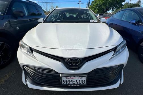 Super White 2020 Toyota Camry LE