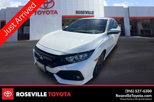 White Orchid Pearl 2018 Honda Civic EX