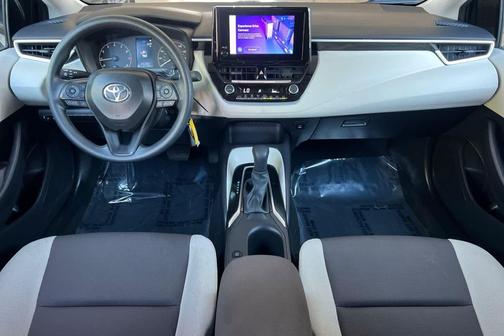 Midnight Black Metallic 2025 Toyota Corolla LE