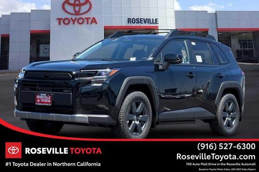 Midnight Black Metallic 2026 Toyota RAV4 Plug-In Hybrid Woodland