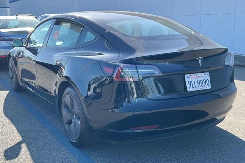 Solid Black 2021 Tesla Model 3 Standard Range Plus
