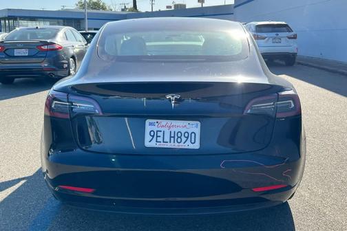 Solid Black 2021 Tesla Model 3 Standard Range Plus