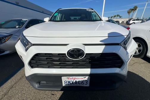 Super White 2019 Toyota RAV4 XLE Premium