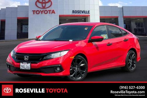 Rallye Red 2019 Honda Civic Sport