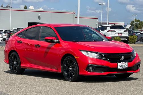 Rallye Red 2019 Honda Civic Sport