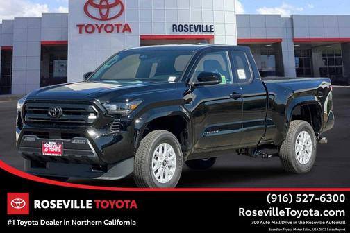 Black 2026 Toyota Tacoma SR5